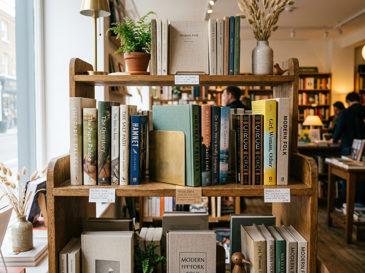 Boutique Bookstore Curated Hardcovers